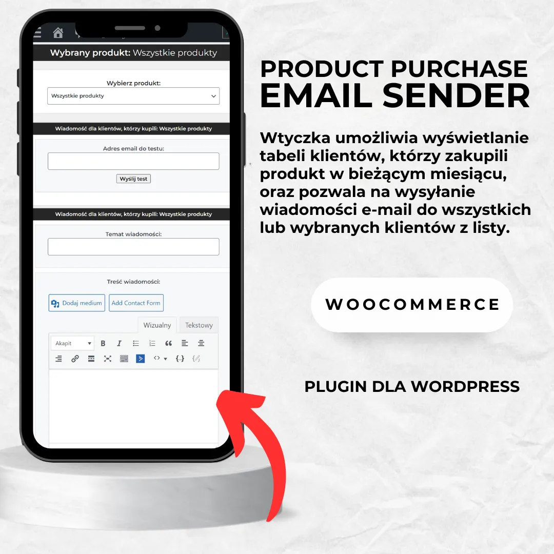 Trenerzy personalni, dietetycy, fizjoterapeuci etc. wysyłanie wiadomości e-mail do klientów